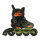 SPOKEY Łyżworolki Freespo Kids zielone (rozmiar 35-38) - 1038608 - zdjęcie 2